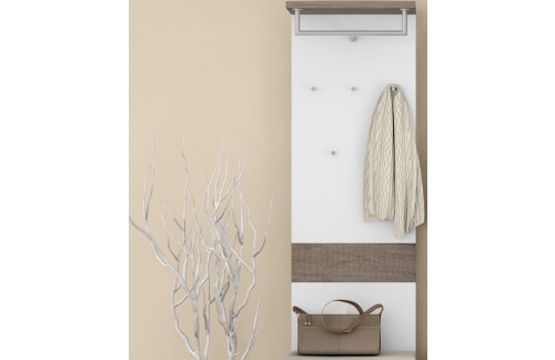 Stenski obešalnik MILLA AZUR