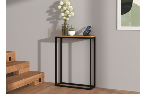 Stilska konzolna miza LUCAS za predsobo - ČRNA