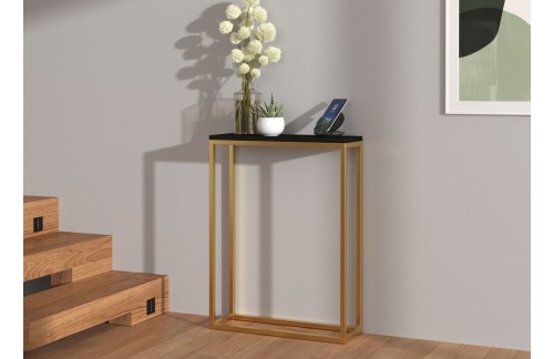 Stilska konzolna miza LUCAS za predsobo - ZLATA