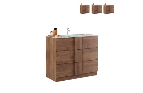 Talna kopalniška omarica z 3 predali, 80x87 cm - JUPITER 433963-T80