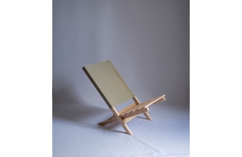 Zložljivi stol LepLes-Temno bež