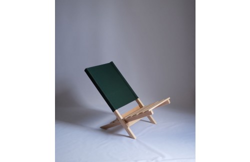 Zložljivi stol LepLes-Temno zelena