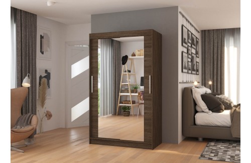 GARDEROBNA OMARA TIBAGO 120 CM (VEČ BARV)