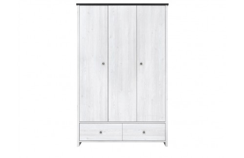 3-DELNA GARDEROBNA OMARA PORTO - SVETLO SIVI BOR