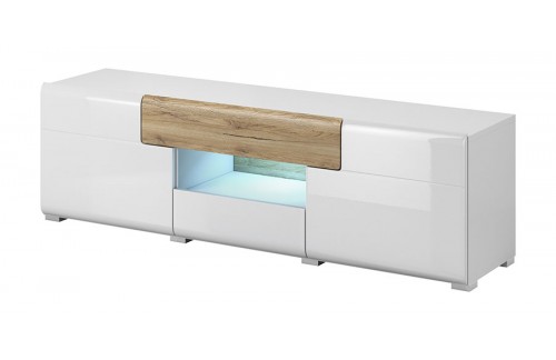 TV regal IBIZA - bela