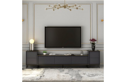 TV omarica Baron (Antracit)