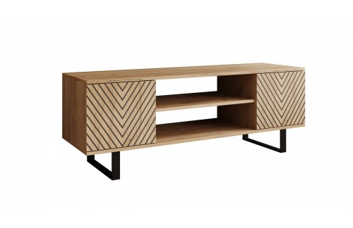 TV omarica Lorello v hrastovem dekorju 135 cm - HRAST CRAFT-HRAST