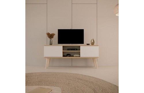 TV OMARICA TORONTO 120 CM - HRAST/BELA