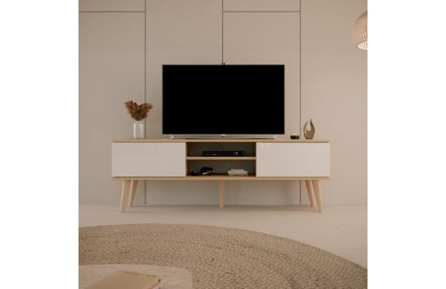 TV OMARICA TORONTO 160 CM - HRAST/BELA