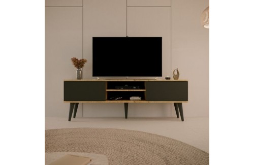 TV OMARICA TORONTO 160 CM - HRAST/ČRNA
