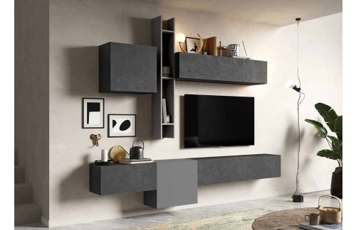 TV omarica v skrilasto/svinčeno sivi - INFINITY 2.0 900012A-ADPB