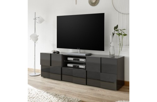 TV omarica z 2 vrati in predalom, 181x57 cm - DAMA 202308-02