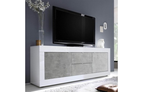 TV omarica z vrati in predali 210x65 BASIC 209015-09B