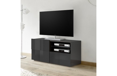 TV omarica z vrati in predalom, kolekcija DAMA 202308-01