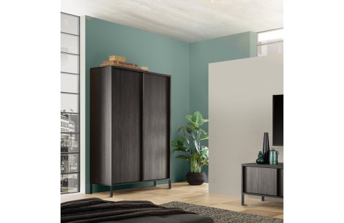 Večnamenska omara z 2 vrati in 4 predali, 174 cm - STEEL 208986-04