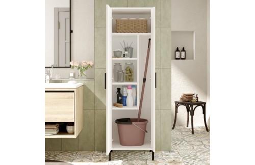 Večnamesnka omara Donir (Bela)