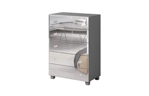 VELIKA KOMODA BELLAGIO - SIVA