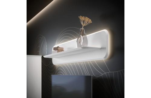 VISEČA POLICA RADDA GALET VP140/GT Z LED OSVETLITVIJO