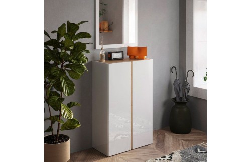 Visoka omara za čevlje za hodnik 70x111 cm FRAME 409089-42K