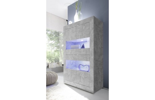 Vitrina s 4 vrati brez osvetlitve Basic 202915-06