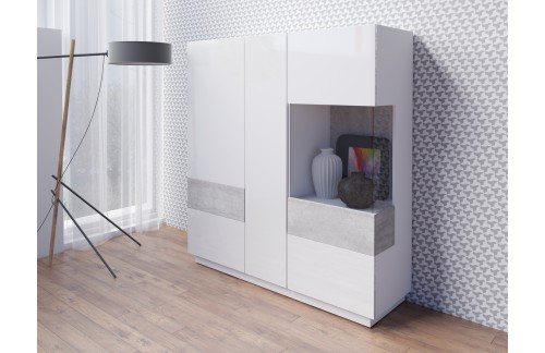 VITRINA STOCKHOLM BELA/BETON