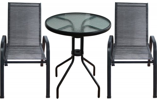 Vrtna garnitura Evalon (ČRNA)