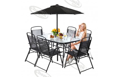 Vrtna garnitura Orlano XL (ČRNA)