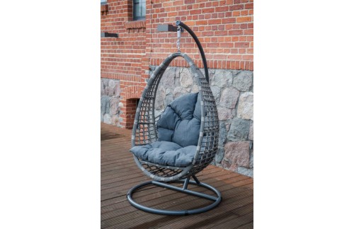 Vrtna gugalnica ARIA (siva)