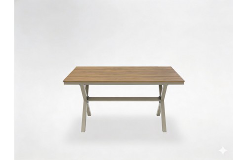 Vrtna miza Alena (bež)