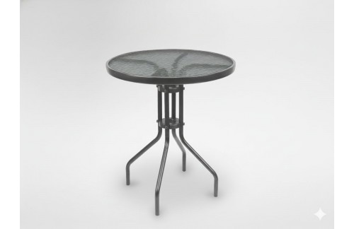 Vrtna mizica Ajda (60 cm, siva)