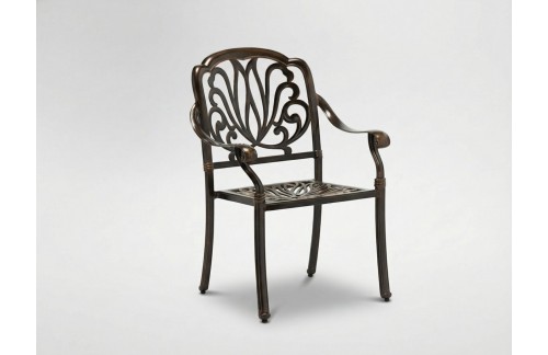 Vrtni fotelj Hasting (antično rjav)