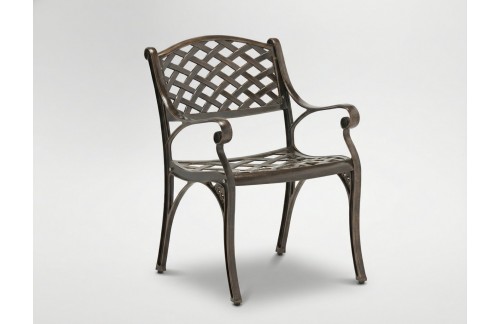 Vrtni fotelj Mondrih (antično rjav)