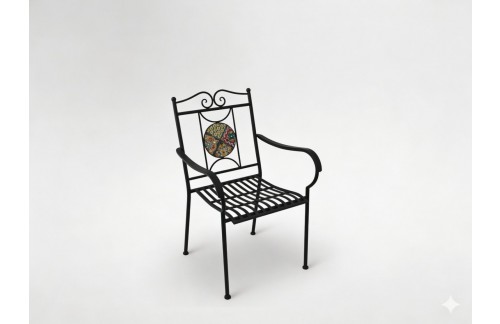 Vrtni stol Maza (mozaični)