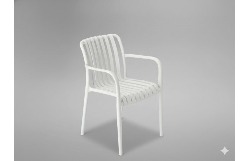 Vrtni stol Nesto (siv)