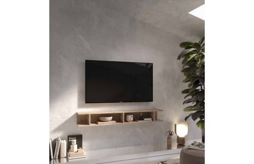 Stenska TV polica z odprtimi predali, INFINITY 2.0 402410-43