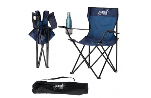 Zložljiv turistični stol Alen (modra)