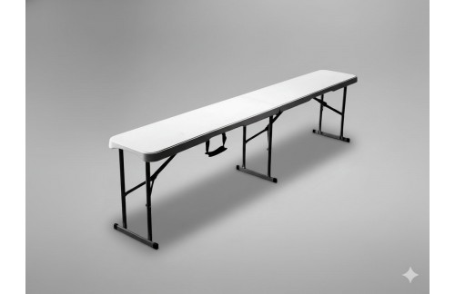 Zložljiva catering klop Nia (180 cm)