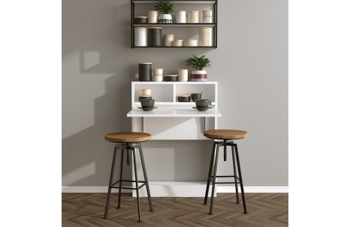 Zložljiva miza Ilmon (Bela)