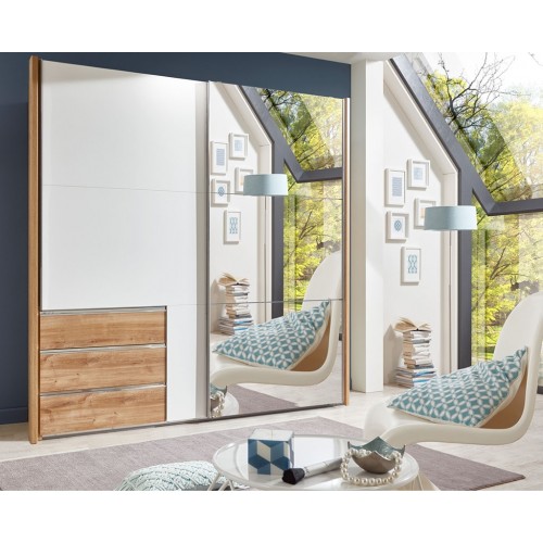 Garderobna omara LEVEL WHITE 2