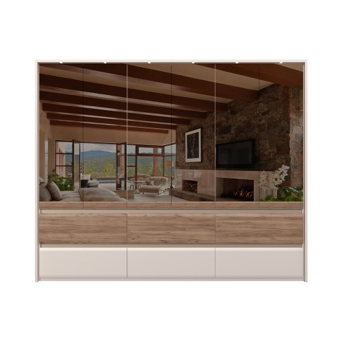 6-DELNA GARDEROBNA OMARA INVICTUS P66-6OG/IC