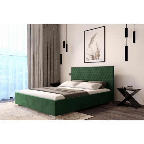 OBLAZINJENA POSTELJA CREATINA Z DVIŽNIM MEHANIZMOM (VEČ BARV)