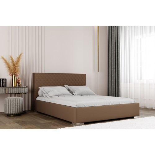 OBLAZINJENA POSTELJA POCHES Z DVIŽNIM MEHANIZMOM (VEČ BARV)