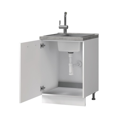 Aluminijasto dno za spodnje elemente širine 60cm ALD-60