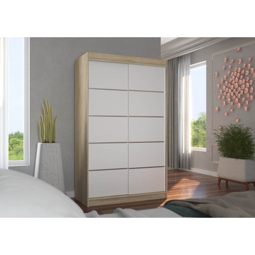 GARDEROBNA OMARA BENISSO 120 CM (VEČ BARV)