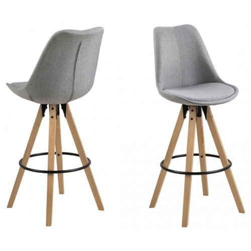 BARSKI STOL DONOVAN (VEČ BARV) - Siva