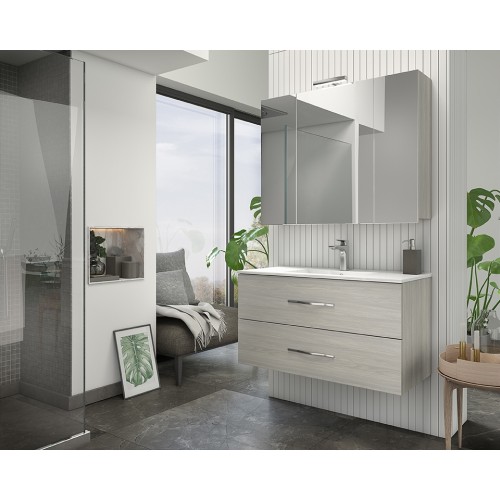 KOPALNIŠKI BLOK CORALLO II 100 cm s predali - ZADNJI KOSI