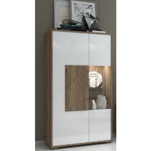 VITRINA RADDA STELA Z OSVETLITVIJO