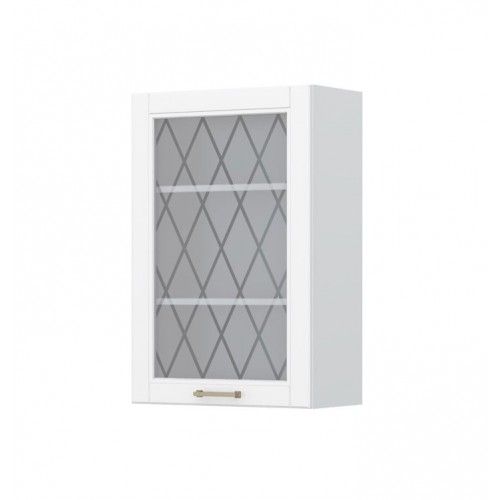 VISOKI VISEČI ELEMENT ZA KUHINJO TARA S STEKLENIMI VRATCI V9-60-1KS 