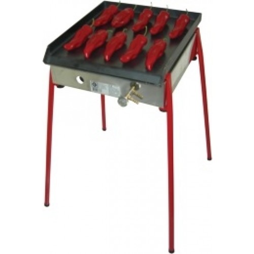 Plinski žar Gorenc, 40 x 40, Fe plošča, U gorilnik, ventil, z nogami