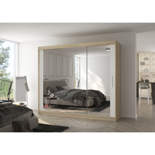 GARDEROBNA OMARA CHESTER 250 CM (VEČ BARV)